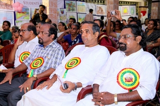 Guests watching the programmes